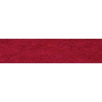 Příze Vlna na plstění 40g - červená