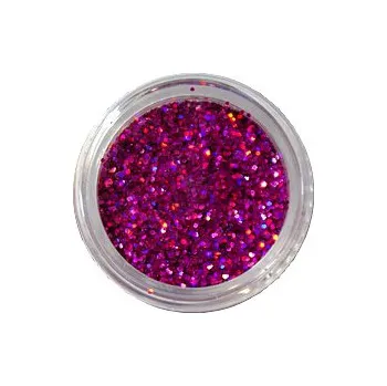 Přípravek na nehty mikrohologramy FUCHSIA opalescent