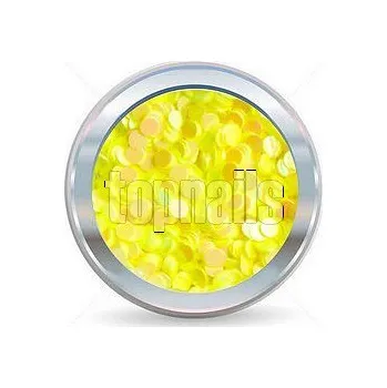 hologramy 2mm NEON yellow