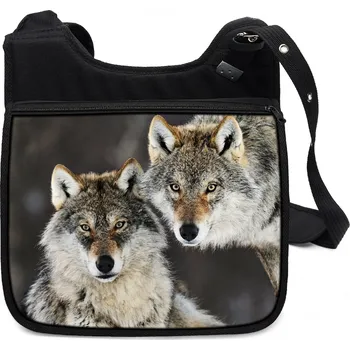 Taška přes rameno Vlci 12 MyBestHome 34x30x12 cm