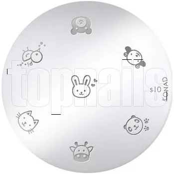 Přípravek na nehty image plate s10 KONAD