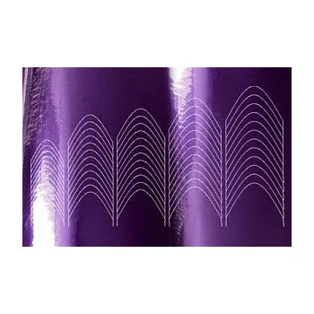 samolepka Samolepky CHROME SMILE violet