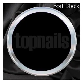 Přípravek na nehty topnails - UV gel FOIL BLACK no.400 - 5g (color gel)
