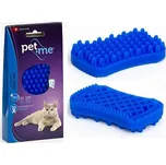 Pet and Me kartáč pro kočky, krátká srst, modrý