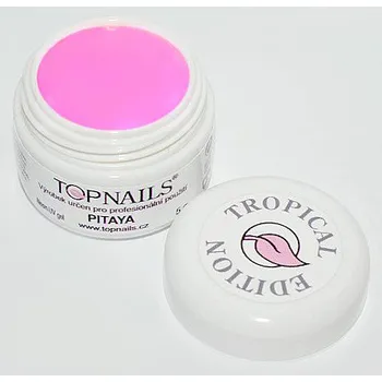 Umělé nehty topnails - barevný UV gel TROPICAL PITAYA 5g (color gel)