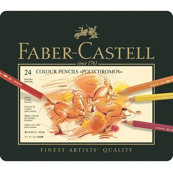 Pastelka Sada 24 uměleckých pastelek Polychromos Faber-Castell
