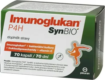 Přírodní produkt Pleuran Imunoglukan P4H SynBIO 70 cps.