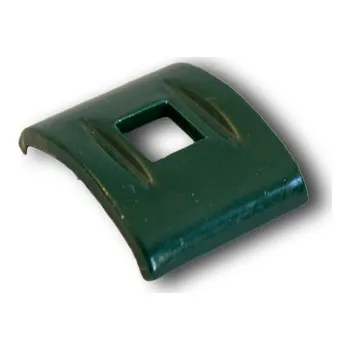 Příslušenství pro plot Příchytka 3D panelu LUK Zn+komaxit 25x20x2 zelená