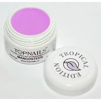 Přípravek na nehty topnails - barevný UV gel TROPICAL MANGOSTEEN 5g (color gel)