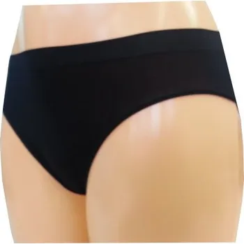 Kalhotky Dámské Bezešvé Kalhotky Novia Bikini Černá Velikost: S