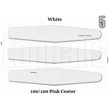 Pilník FIVE 100/100 bílý diamant