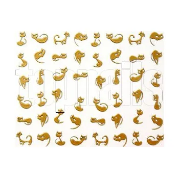 samolepka samolepky CATS gold