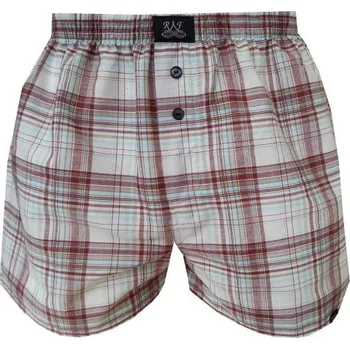 Boxerky Pánské Boxerky FOLTÝN BF světle hnědá kostka Velikost: S