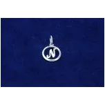 Stříbrný přívěsek Písmeno N