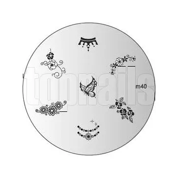 Přípravek na nehty image plate m40 KONAD