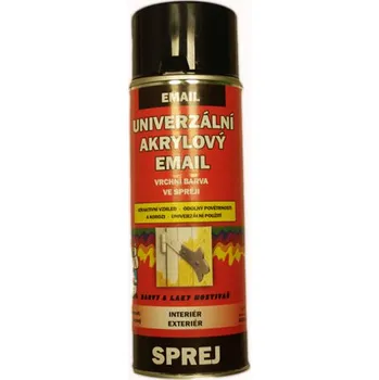 Příslušenství pro plot Barva RAL 9005 černá spray