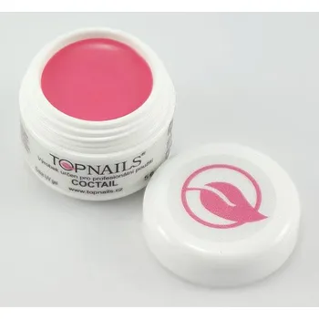 Umělé nehty topnails - barevný UV gel COCTAIL 5g (color gel)