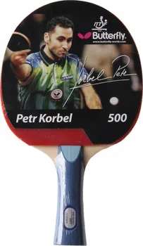 Pingpongová pálka Raketa na stolní tenis Butterfly Petr Korbel 500