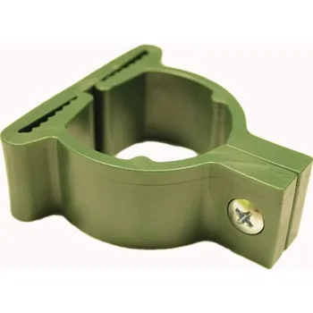 Příslušenství pro plot Příchytka panelu PVC omega kulatý sloupek