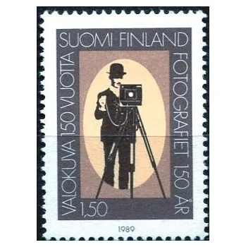 Poštovní známka Posti Finland (1989) MiNr. 1072 ** - Finsko - 150 let fotografie