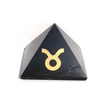Šungitová pyramida se znamením Býk