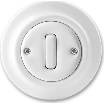 vypínač 3559K-C86345 Ovládač přepínací se svorkou N Decento