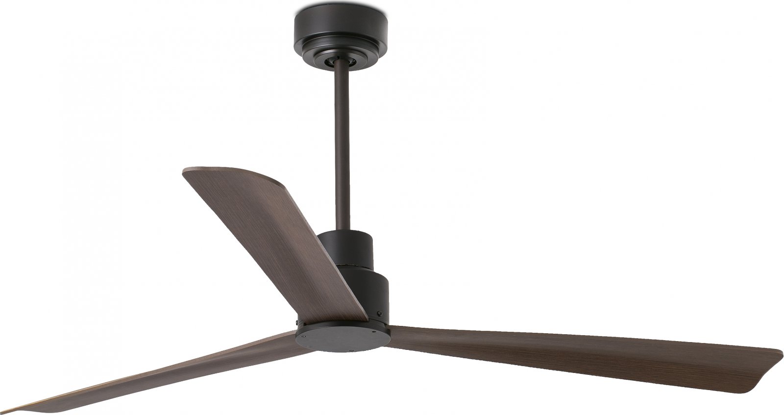 Ventilateur De Plafond NASSAU FARO - Moteur DC, Diamètre 128 Cm, 6 Vitesses, Télécommande, Fonction été/hiver, Marron