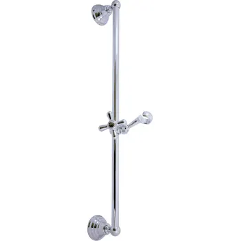 Tyč na sprchový závěs RAV-SLEZÁK Sprchová tyč s posuvným držákem Morava MD0553 Chrom