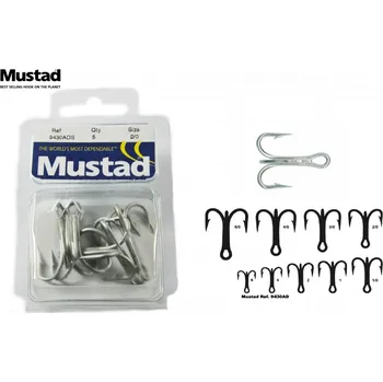 Trojháček Mustad vel.5/0 / 3ks