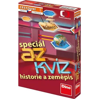 Cestovní hra Dino AZ kvíz speciál: Historie a zeměpis