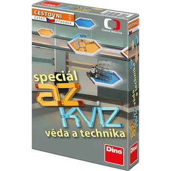 Dino AZ kvíz Speciál - Věda a technika Cestovní hra Dino AZ kvíz Speciál - Věda a technika
