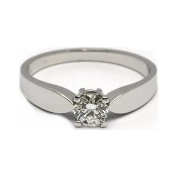 Prsten Zásnubní diamantový prsten s přírodním diamantem 585/2,66 gr J-21604-12 (J-21604-12)