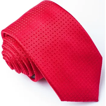 Kravata Rene Chagal, červená vzorovaná 93146