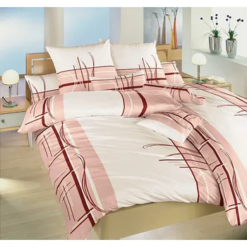 Povlečení Dadka satén Beethoven cihlový 1x 220/220