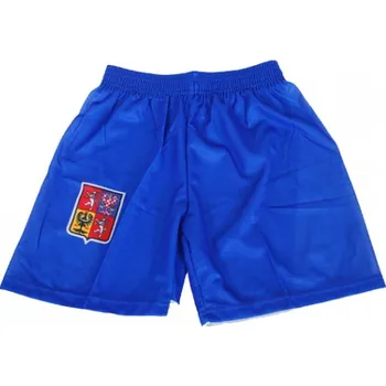 Fotbalové trenýrky ČR - modré Velikost: L