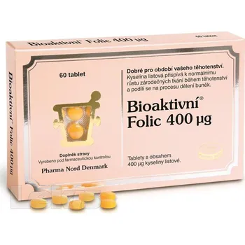 Přírodní produkt Pharma Nord Bioaktivní Folic tbl.60