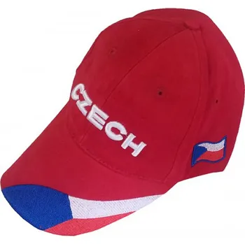 Kšiltovka Kšiltovka CZECH červená