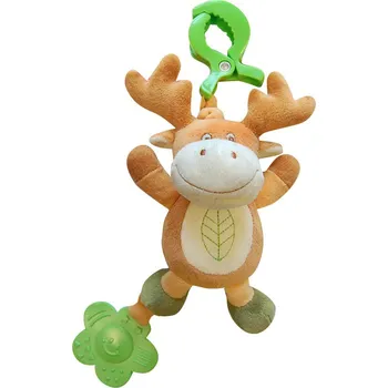 Hračka pro nejmenší Bobo baby Vibrující plyšová hračka s kousátkem