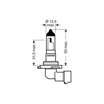 Autodoplněk OSRAM 12V HB4 51W standard (1ks) (OS9006)