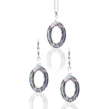 Souprava šperků Souprava Vitrail Light Crystal 19 (Made with Swarovski® Elements)