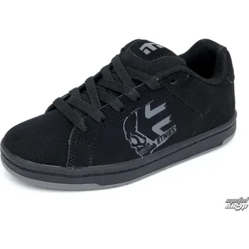 Chlapecké tenisky tenisky nízké dětské - Kids Wraith - ETNIES - BLACK-CHARCOAL