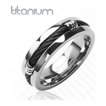 Prsten Titanový prsten 3087b