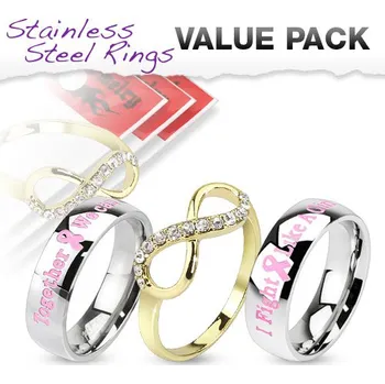 Prsten Prsteny z chirurgické oceli VSR-029