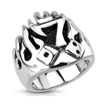 Prsten Prsten z chirurgické oceli R-Q3992 (Dárkové balení zdarma)