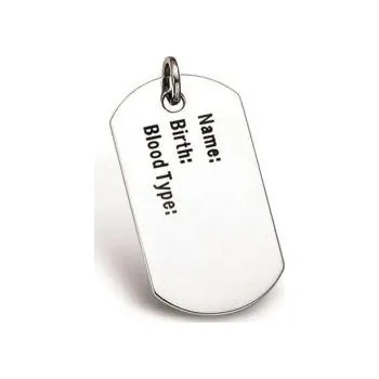 Přívěsek Ocelový Přívěsek PSS01