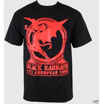Pánské tričko Tričko metal pánské Black Sabbath - Europe 75 Tour - BRAVADO - 34191007