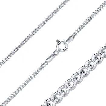 Řetízek SILVEGO CURB 2 mm Stříbrný řetízek 40 cm, 50 cm, 60 cm