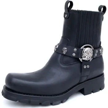 Pánská zimní obuv boty kožené dámské - 7621-S1 - NEW ROCK - M.7621-S1