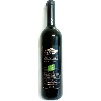 Víno Vinné sklepy Skalák Rulandské bílé 2010 pozdní sběr 0,75 L suché bílé víno