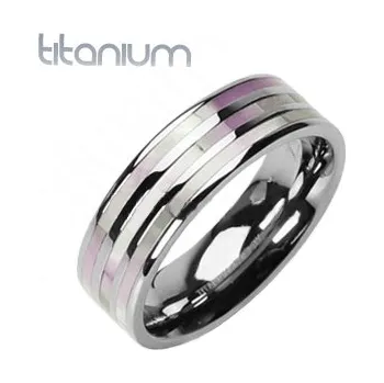 Prsten Titanový prsten R-TI-0573 (Titanový prsten R-TI-0573)